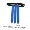 KOMBIUDA 2pcs Rugby Flag Belt Moveable Flags for Youth and Adults Wear-resistant Training Equipment for Football Games Includes and Belts view 3