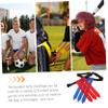 NAMOARLY 2pcs Adjustable Rugby Flag Belt Wear-resistant Football Waist Flags for Youth and Adults Training Includes for view 2