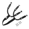 CORHAD Hockey Helmet Chin Strap with Snaps Detachable Replacement Strap for Ice Sports Comfortable Breathable Easy to Install Chin Support for Players