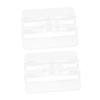 Unomor Transparent Roller Skates Display Rack Showcase for Ice Skates and Holder Sturdy Design for Malls and Supermarkets view 1