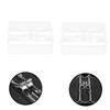 Unomor Transparent Roller Skates Display Rack Showcase for Ice Skates and Holder Sturdy Design for Malls and Supermarkets view 3