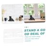 Unomor Transparent Roller Skates Display Rack Showcase for Ice Skates and Holder Sturdy Design for Malls and Supermarkets view 4