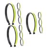 Mipcase 20pcs Reflective Cycling Trousers Bands Safety Night Riding Clips for Women Bike Leg Reflective Bands view 1