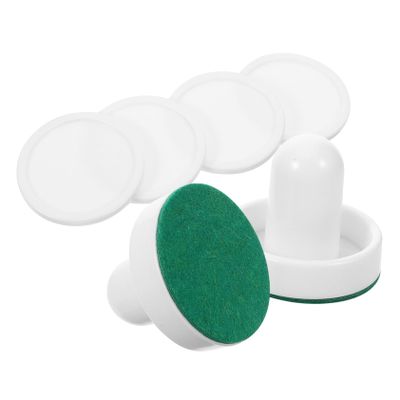 Outanaya 1set Air Hockey Replacement Pucks and Sliders Smooth-Gliding Paddles for Game Tables Includes and Pucks for Indoor Play and Game