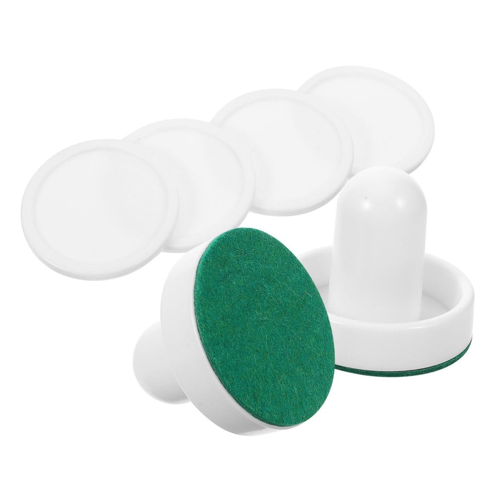 Outanaya 1set Air Hockey Replacement Pucks and Sliders Smooth-Gliding Paddles for Game Tables Includes and Pucks for Indoor Play and Game