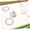 Outanaya 1set Air Hockey Replacement Pucks and Sliders Smooth-Gliding Paddles for Game Tables Includes and Pucks for Indoor Play and Game view 3