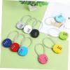 ARTIBETTER 10pcs Backpack Locks Luggage Locks Steel Rope for Suitcases Travel Security Easy to Carry view 2