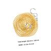 BRIGHTFUFU Volleyball Net Measuring Chain Copper Material for Sturdy Accurate Height Measurement view 2
