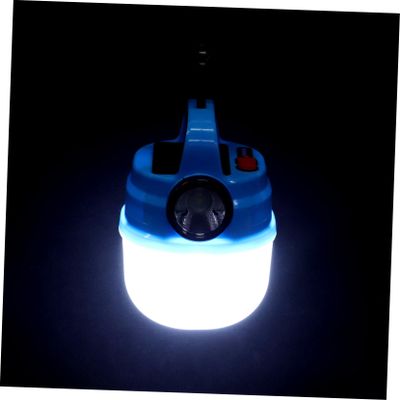 SKISUNO Solar Rechargeable Camping Light Portable Led Tent Lamp Emergency Lamp Handheld Camping Accessory Outdoor Use