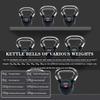 Kettle Bells Women Men's Fitness Training Kettlebell, Professional Gym Sports Cast Iron Dumbbell, Swing/Squat/Lift, Silent Anti-Collision(8kg) view 3