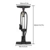 ZIRANU Bicycles Tire Inflators 160PSI Highly Pressure Bicycles Floor Pumps with Gauge Mountain Bicycles Pumps Basketball Inflator view 4