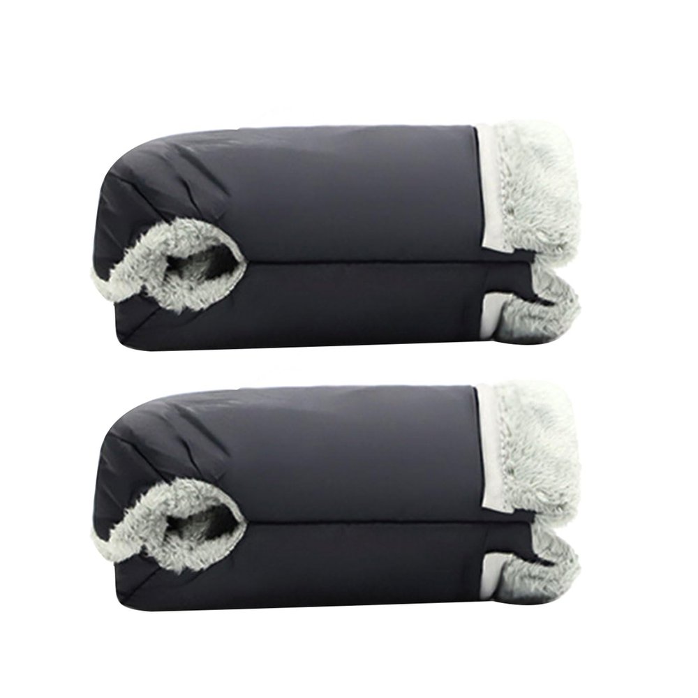 Warm Gloves for Parents with Babies Thickened & Windproof Hand Warmer Mittens for Baby Strollers