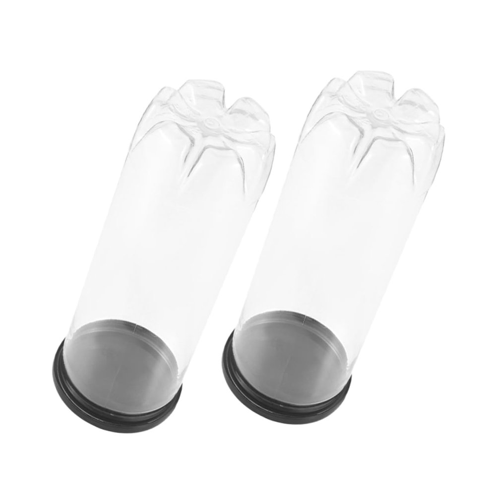 BESPORTBLE 10pcs Tennis Storage Tube Wear-Resistant Container for Holder Lid for Daily Sports Supplies Design