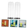 BESPORTBLE 10pcs Tennis Storage Tube Wear-Resistant Container for Holder Lid for Daily Sports Supplies Design view 3