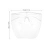 ROMISBABA 2pcs Transparent Protective for Adults Practical Eye for Men and Women Comfortable and Lightweight Safety Eyewear for Outdoor Activities view 2
