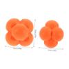 TOBBOMEY Hexagonal Reaction Training Ball for Speed and Agility Enhance Reflexes Sports Like Baseball Tennis Durable TPR Material for Use High Difficulty Training Tool view 2