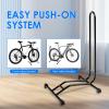 bicycles Storage Rack,bicycles Floor Stand,mtbs Stand,Freestanding bicycles Floor Parking Rack Stand,Portable For Garage And Apartment bicycles Storage Rack, Fit For Road/Mountain Bikes view 4