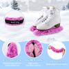 Ice Skate Guards,Ice Skate Blade Covers,Skate Guards for Hockey Skates,Figure Skate&Ice Skates,Hockey Skate Soakers,Skate Blades Protector for Girls Boys Youth Women Men Adult (Pink A, Medium) view 3