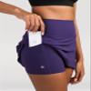Colorfulkoala Dreamlux Skirts for Women High Rise Athletic Golf Tennis Skorts Built-in Shorts with Pockets(M, Mulberry Purple) view 2