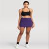 Colorfulkoala Dreamlux Skirts for Women High Rise Athletic Golf Tennis Skorts Built-in Shorts with Pockets(M, Mulberry Purple) view 3