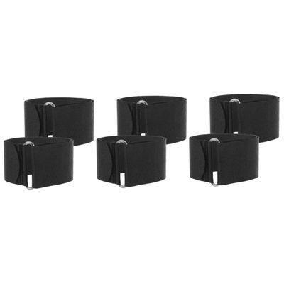 Sosoport 6pcs Blending Foot Straps for Bike Pedals Slip Pedal Straps for Cycling Rowing Machine