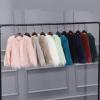 Betadog Girls Cozy Faux Long Sleeve Crew Neck Dress Coat Girls' Faux Wool Vest Coat Jacket (I, 9-10 Years) view 2