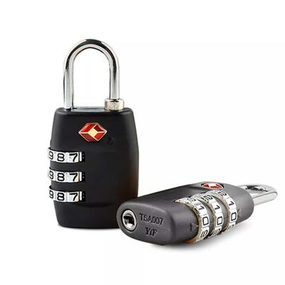 2pcs TSA Security Locks, 3Dial Combination Padlock, Travel Luggage Combination Code for Luggage Suitcase, Backpacks, School lockers and More