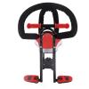 Front Toddler Bike Seat Adjustable Pedal Height Sturdy Iron Mountain Bike Safety Seat Kids Suitable for Children from 2 to 6 Years Old Easily Fold view 3