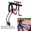 Front Toddler Bike Seat Adjustable Pedal Height Sturdy Iron Mountain Bike Safety Seat Kids Suitable for Children from 2 to 6 Years Old Easily Fold view 4