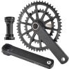 HWEVDHJ Bike Crank Arm Set 165/170/172.5/175mm Road Bike Crankset Hollow Integrated Crank Set 50-34T/52-36T/53-39T Double Chainring Crankset 7-12Speed(52-36T,172.5mm) view 1