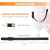asdmm Hockey Helmet Chin Strap with Single Snap, Ice Hockey Headgear Replacement Parts (B) view 2