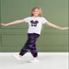 ARTMINE Girls' 2 Piece Clothing Sets Short Sleeve Crew Neck Heart Print T Shirt Drawstring Elastic Waist Camo Cargo Jogger Pants Outfits view 2