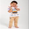 Kidddio Baby & Toddler Jogger Pants - Premium Quality Unisex Baby Clothes, Soft, Comfortable Cotton, Versatile & Durable for Newborn and Toddler - Pack of 3, 12 Months, Beige/Indigo/Navy Blue view 2