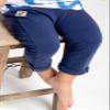 Kidddio Baby & Toddler Jogger Pants - Premium Quality Unisex Baby Clothes, Soft, Comfortable Cotton, Versatile & Durable for Newborn and Toddler - Pack of 3, 12 Months, Beige/Indigo/Navy Blue view 4