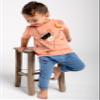 Kidddio Baby & Toddler Jogger Pants - Premium Quality Unisex Baby Clothes, Soft, Comfortable Cotton, Versatile & Durable for Newborn and Toddler - Pack of 3, 9 Months, Beige/Indigo/Navy Blue view 3