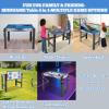 5-in-1 Multi Game Table Set-Billiards, Basketball, Hockey, Table Tennis and Safe Archery,Infinity Game Table with for Home, Game Room, Bar, Office, Dormitory view 2