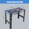 5-in-1 Multi Game Table Set-Billiards, Basketball, Hockey, Table Tennis and Safe Archery,Infinity Game Table with for Home, Game Room, Bar, Office, Dormitory view 3