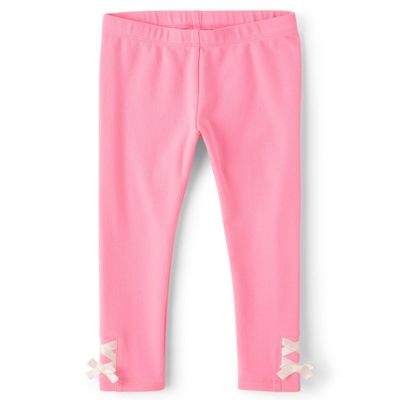 Gymboree,Girls,and Toddler Leggings,Bright Pink,12-18 Months