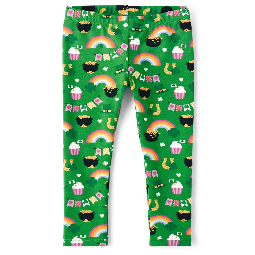 Gymboree,Girls,and Toddler Leggings,Shamrock,18-24 Months