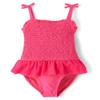 Gymboree,Girls,and Toddler One Piece Swimsuit,Pink Splash,6 view 1