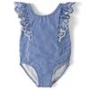 Gymboree,Girls,and Toddler One Piece Swimsuit,Navy Striped,8 view 1