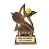 Same Day Awards Star Sport Tennis Trophy 6 Inch Custom Engraved Award for Tennis Tournament Champions League MVP Player Coach Recognition End of Season Gift view 1