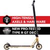 Root Industries - Type R GT Complete Pro Scooter - Aluminum Handlebars, 5" Deck, Lotus Wheels - Professional-Grade for Adults/Kids - Durable Scooter Deck, High-Performance Wheels (Gold Rush) view 2