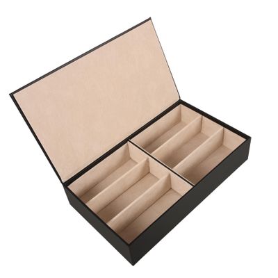 GALPADA Sunglasses Organizer Display Case Multiple Compartments for Eyewear Storage Stylish Design for Home Shop Use Tidy Practical for Eyeglasses Management