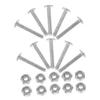 Gogogmee 10pcs Foosball Table Fixing Fastener Metal Screws Nuts for Secure Player Installation Essential Foosball Table Accessories for Smooth Gameplay view 1