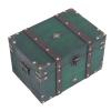 CCYLEZ Antique Organizer Box, Wooden Storage Box, Safe Polished Interior, Large Capacity for Earrings (XL Box with Three Digit Combination Lock) view 4
