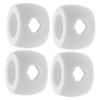 FELTECHELECTR 4pcs Foosball Table Stop Ring Accessories White Tabletop Soccer Locator Rod Stop Ring for Accurate Ball Placement Material Easy Installation and Replacement view 1