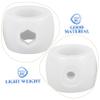 FELTECHELECTR 4pcs Foosball Table Stop Ring Accessories White Tabletop Soccer Locator Rod Stop Ring for Accurate Ball Placement Material Easy Installation and Replacement view 4