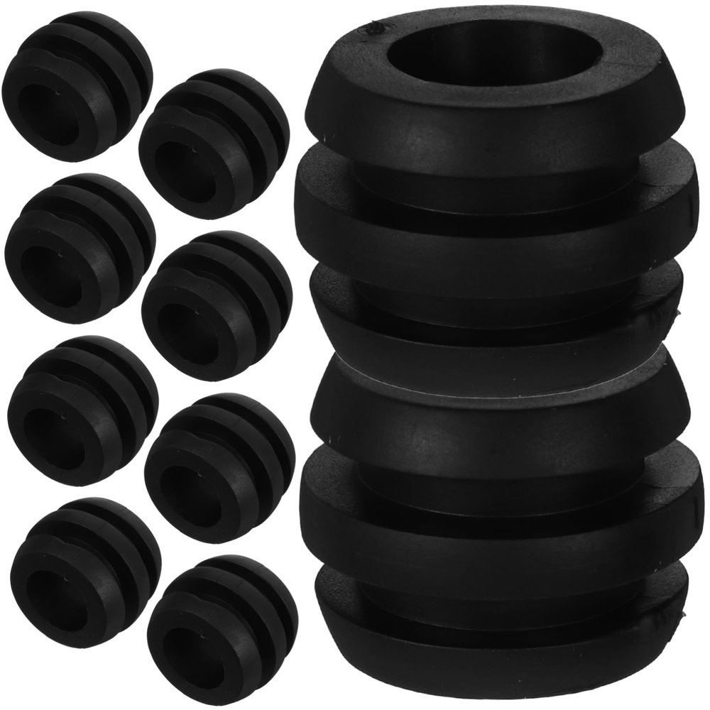 Gogogmee 16pcs Foosball Table Bushings Rubber Bearings for Standard Football Machines Easy to Replace Foosball Table Parts for Enhanced Gameplay Experience