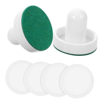 WHAMVOX 1set Ice Hockey Pucks Replacement Kit Cloths Accessories for Air Hockey Tables for Game